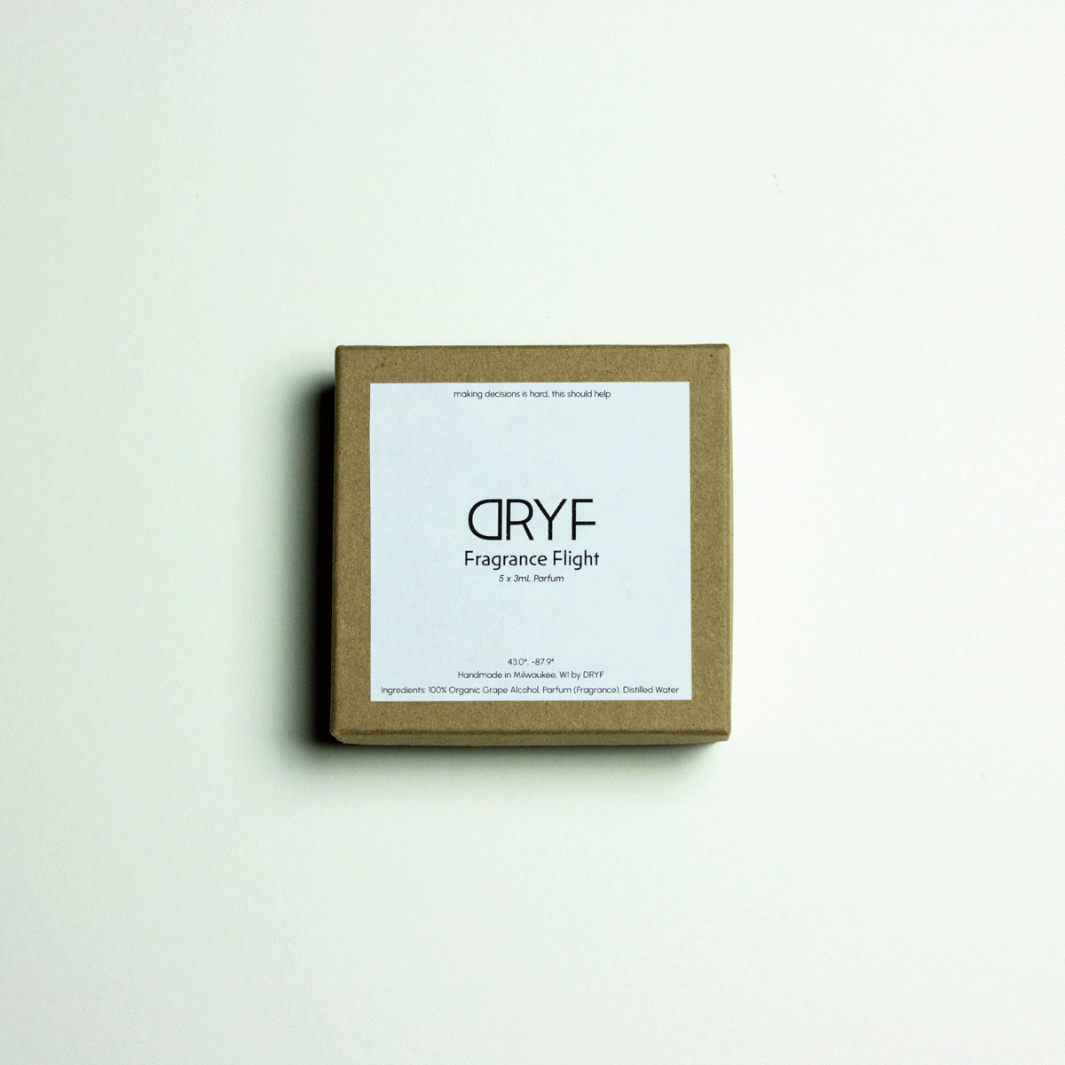 GIF of the product showing each of the unisex fragrance sample bottles